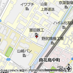 富田鉄工株式会社周辺の地図
