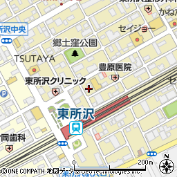 東所沢駅第４自転車駐車場周辺の地図