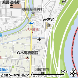 埼玉県三郷市東町6周辺の地図