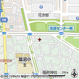 東京都足立区皿沼3丁目20-8周辺の地図