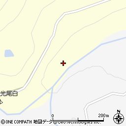 尾白川周辺の地図