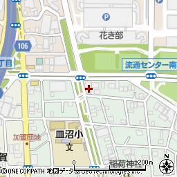 東京都足立区皿沼3丁目20-12周辺の地図