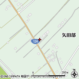 茨城県神栖市矢田部4129周辺の地図