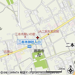 埼玉県入間市二本木1117周辺の地図