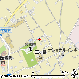 埼玉県所沢市三ケ島3丁目1408周辺の地図