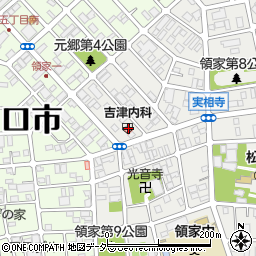 吉津内科クリニック周辺の地図