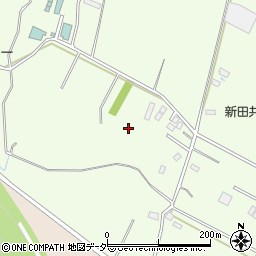 千葉県成田市新田46周辺の地図