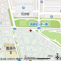 東京都足立区皿沼3丁目20-21周辺の地図