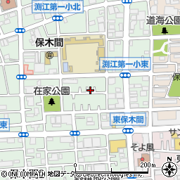 東京都足立区保木間3丁目23-17周辺の地図