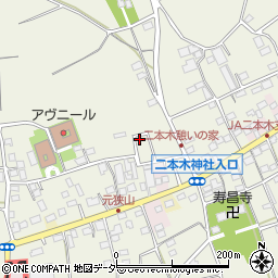 埼玉県入間市二本木1095周辺の地図