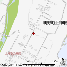 山梨県北杜市明野町上神取1340周辺の地図