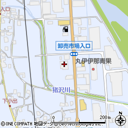 長野県伊那市西春近5487周辺の地図