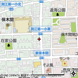 東京都足立区保木間3丁目32-11周辺の地図