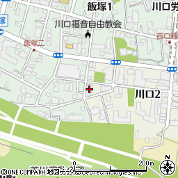 サンケイハイツ・川口周辺の地図