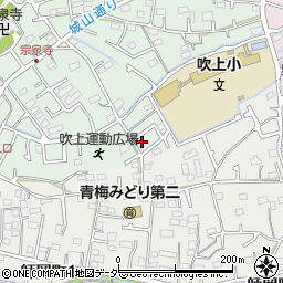 東京都青梅市吹上211周辺の地図
