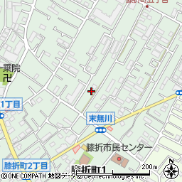 埼玉県朝霞市膝折町1丁目4-16周辺の地図