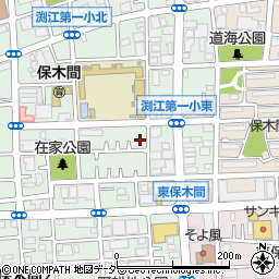 東京都足立区保木間3丁目23-13周辺の地図