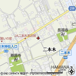 埼玉県入間市二本木1238周辺の地図