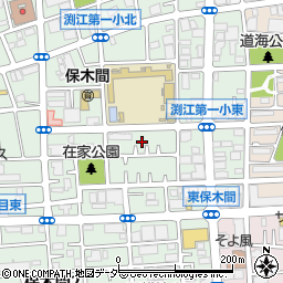 東京都足立区保木間3丁目23周辺の地図