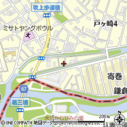 埼玉県三郷市戸ヶ崎980-3周辺の地図
