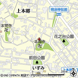 千葉県松戸市上本郷2367-2周辺の地図