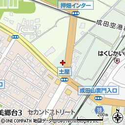 千葉県成田市土屋1109周辺の地図