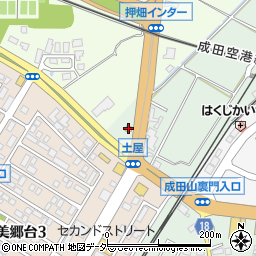 千葉トヨタ自動車アレス成田店周辺の地図