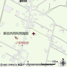 千葉県成田市新田298-1周辺の地図
