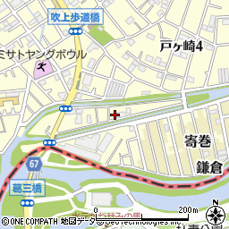 埼玉県三郷市戸ヶ崎979-1周辺の地図