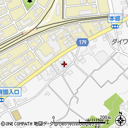 埼玉県所沢市本郷250周辺の地図