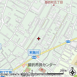 埼玉県朝霞市膝折町1丁目5-27周辺の地図