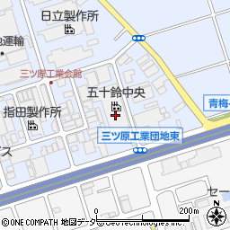 五十鈴中央株式会社　青梅サービスセンター周辺の地図