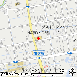 ハードオフ松戸古ヶ崎店周辺の地図