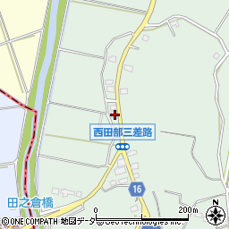 千葉県香取市西田部951周辺の地図