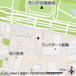 南関東ふそう北板橋サービスセンター周辺の地図