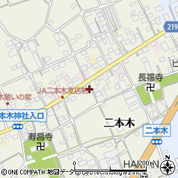 埼玉県入間市二本木1239周辺の地図