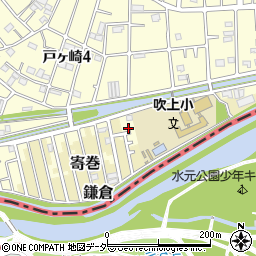 埼玉県三郷市戸ヶ崎2923-8周辺の地図