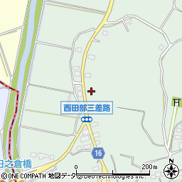 千葉県香取市西田部944-1周辺の地図