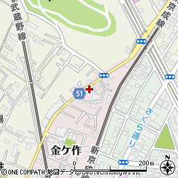 久保タイル工事店周辺の地図