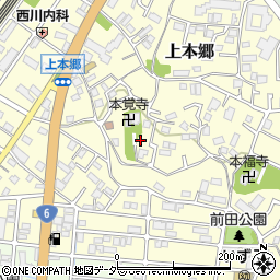 千葉県松戸市上本郷2335周辺の地図