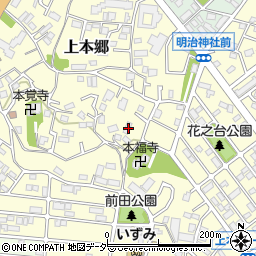 千葉県松戸市上本郷2365-1周辺の地図