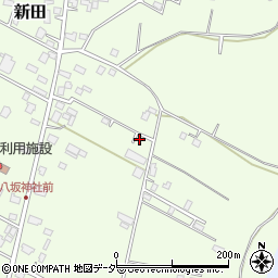 千葉県成田市新田281-36周辺の地図