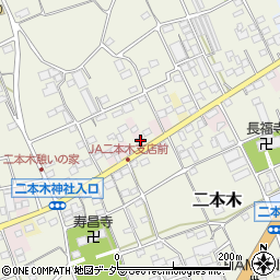 埼玉県入間市駒形富士山619周辺の地図