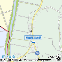 千葉県香取市西田部950周辺の地図