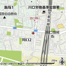 株式会社セレモニー　川口ホール周辺の地図