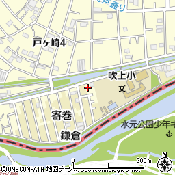 埼玉県三郷市戸ヶ崎2922周辺の地図