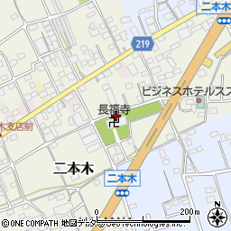 埼玉県入間市二本木1217周辺の地図