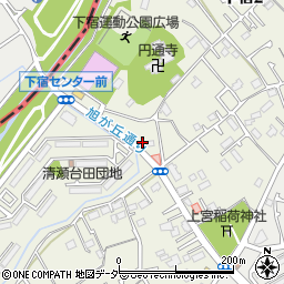 東京都清瀬市下宿1丁目120周辺の地図