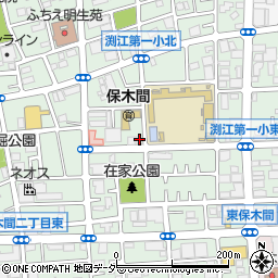 東京都足立区保木間3丁目25-15周辺の地図