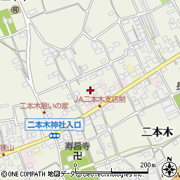 埼玉県入間市二本木1124周辺の地図